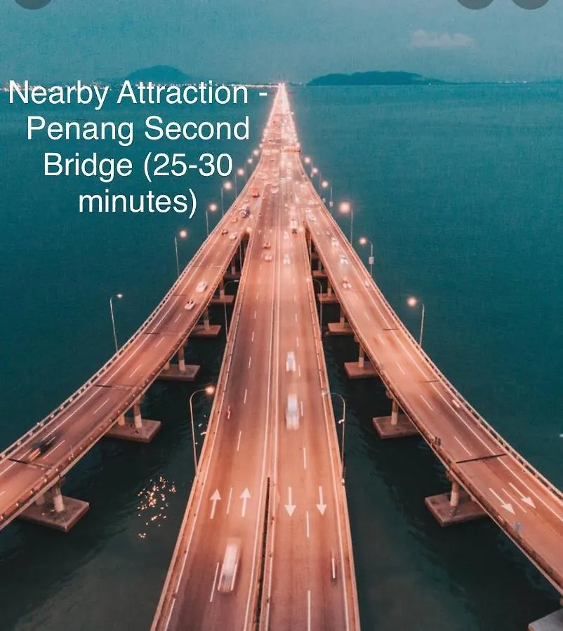 Cozy39#6Pax#Netflix#Jpnstyle#Nearalma#5Kmtoiconcity#Bm Bukit Mertajam Holiday home